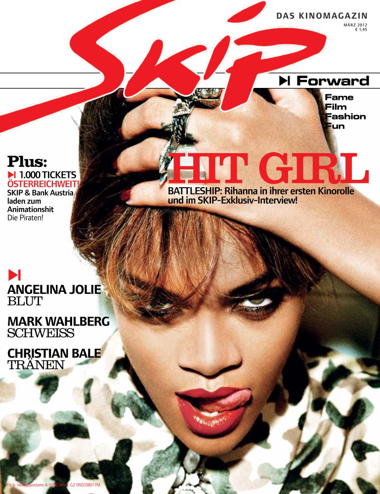 SKIP magazine side cover March 2012