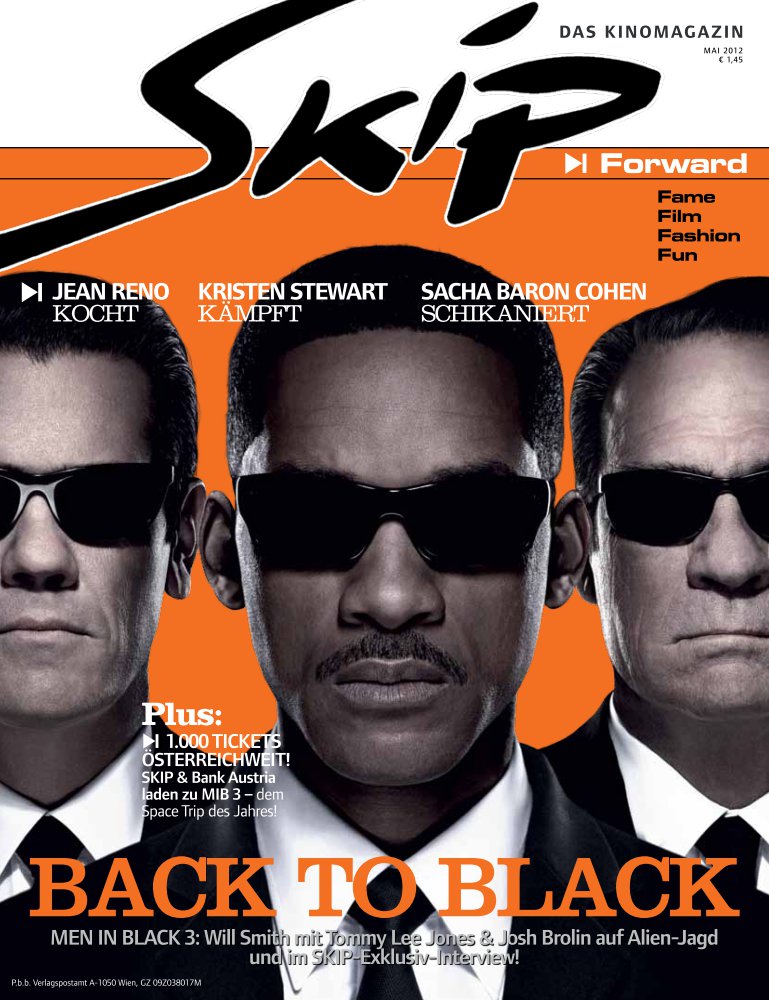 SKIP magazine side cover May 2012