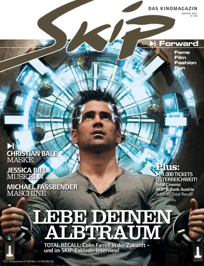 SKIP magazine side cover August 2012