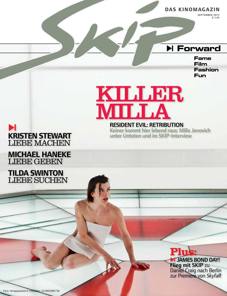 SKIP magazine side cover September 2012