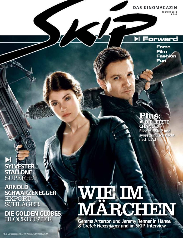 SKIP magazine side cover February 2013