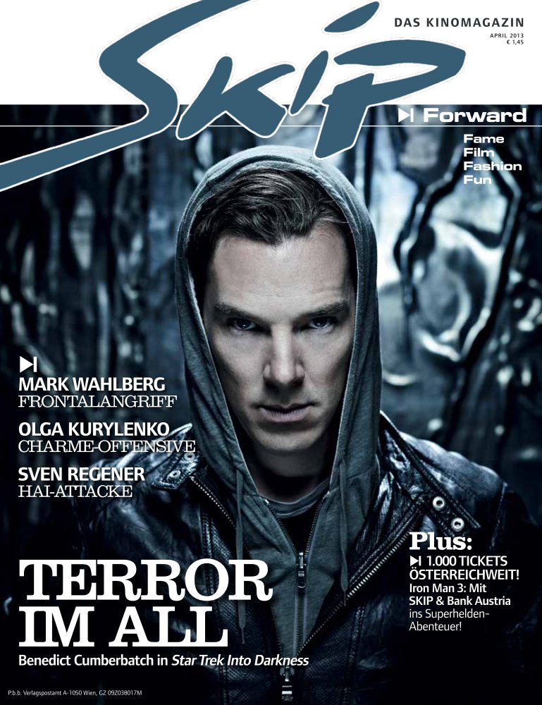 SKIP magazine side cover April 2013