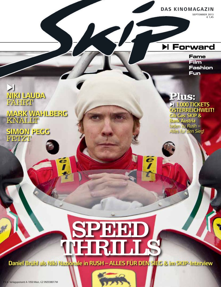 SKIP magazine side cover September 2013