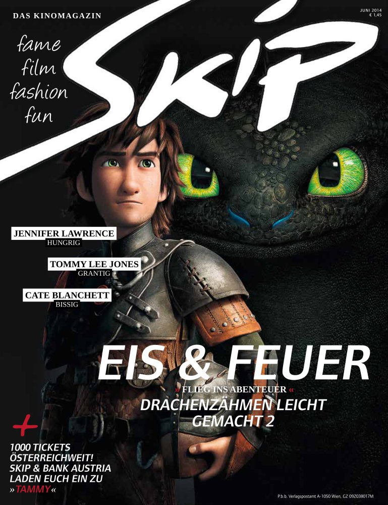SKIP magazine side cover June 2014