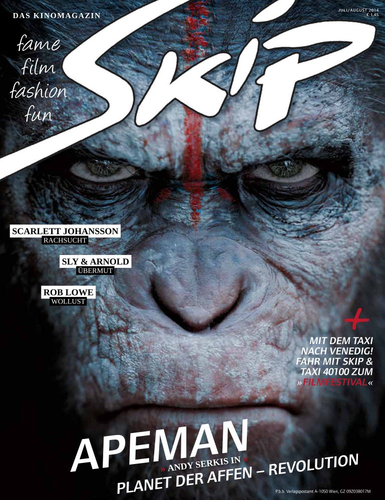 SKIP magazine side cover July/August 2014