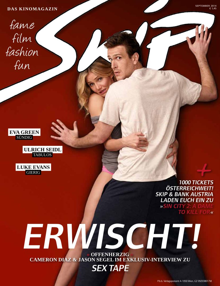 SKIP magazine side cover September 2014