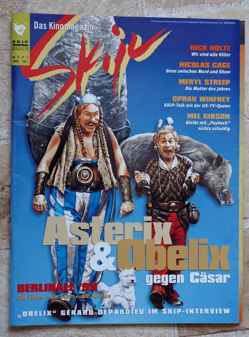 SKIP magazine side cover  March 1999