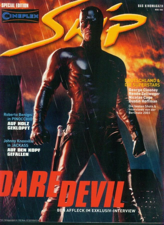 SKIP magazine side cover  March 2003
