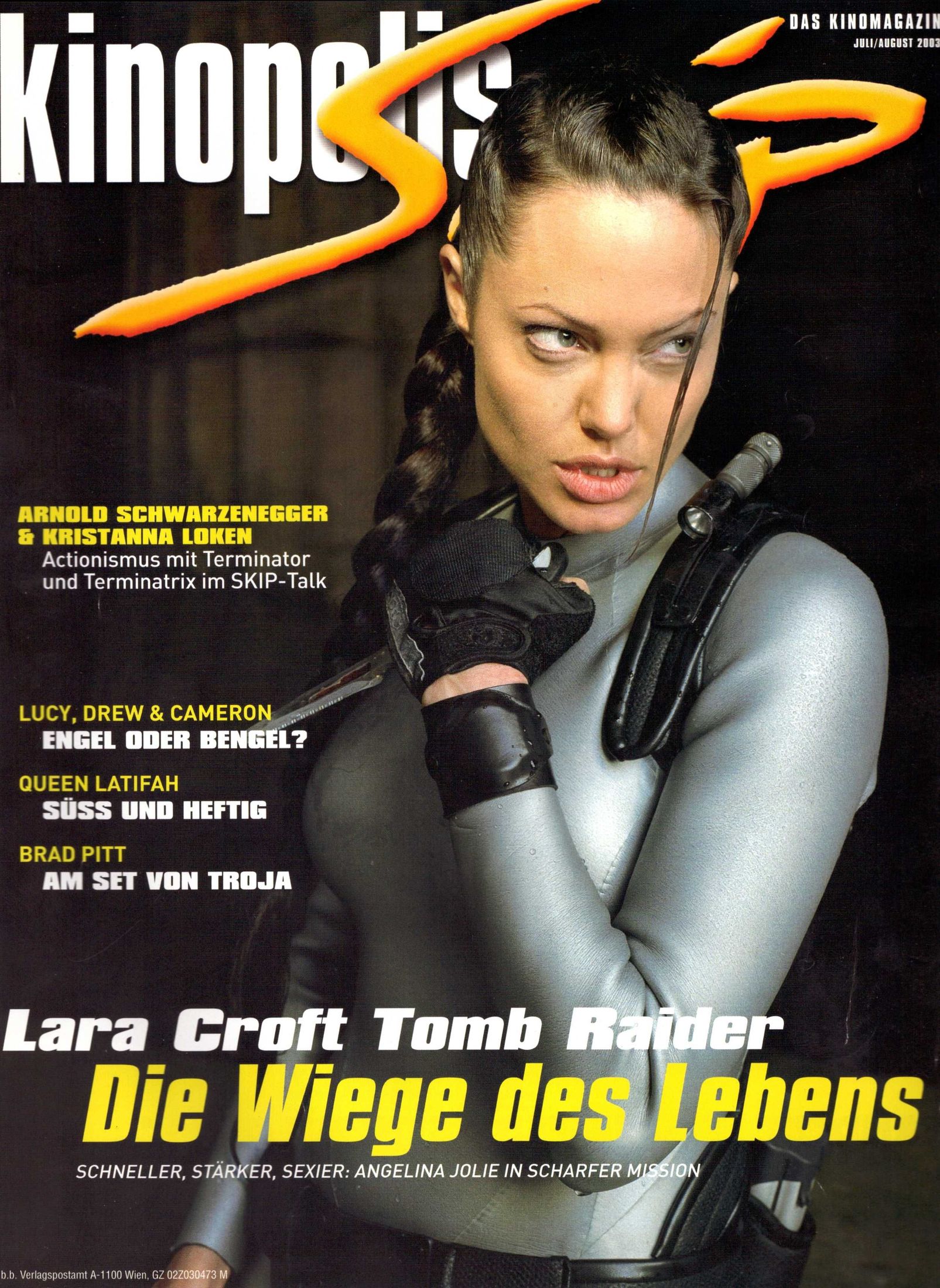 SKIP magazine side cover  July/August 2003