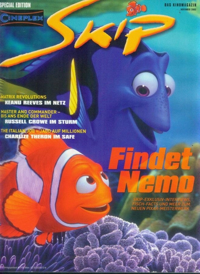SKIP magazine side cover  November 2003