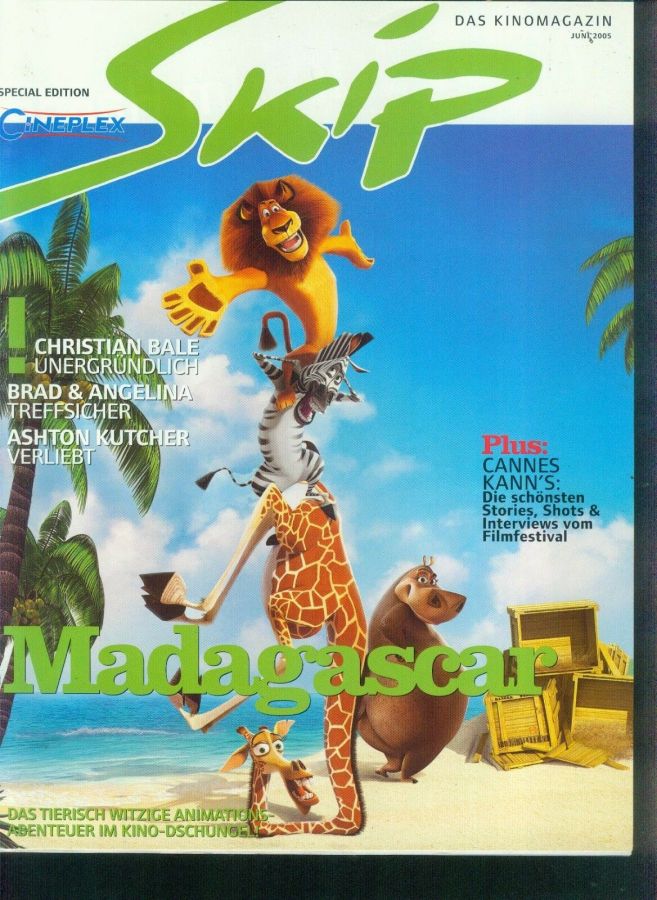 SKIP magazine side cover  June 2005
