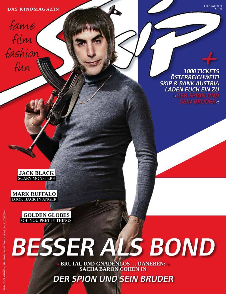 SKIP magazine side cover February 2016