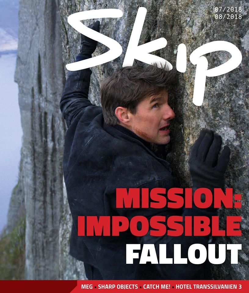SKIP magazine side cover  July/August 2018