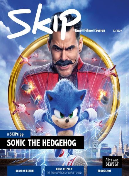 SKIP magazine side cover  January 2020
