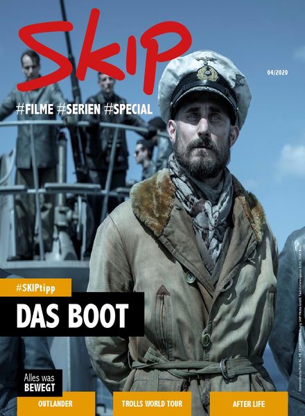 SKIP magazine side cover  April 2020