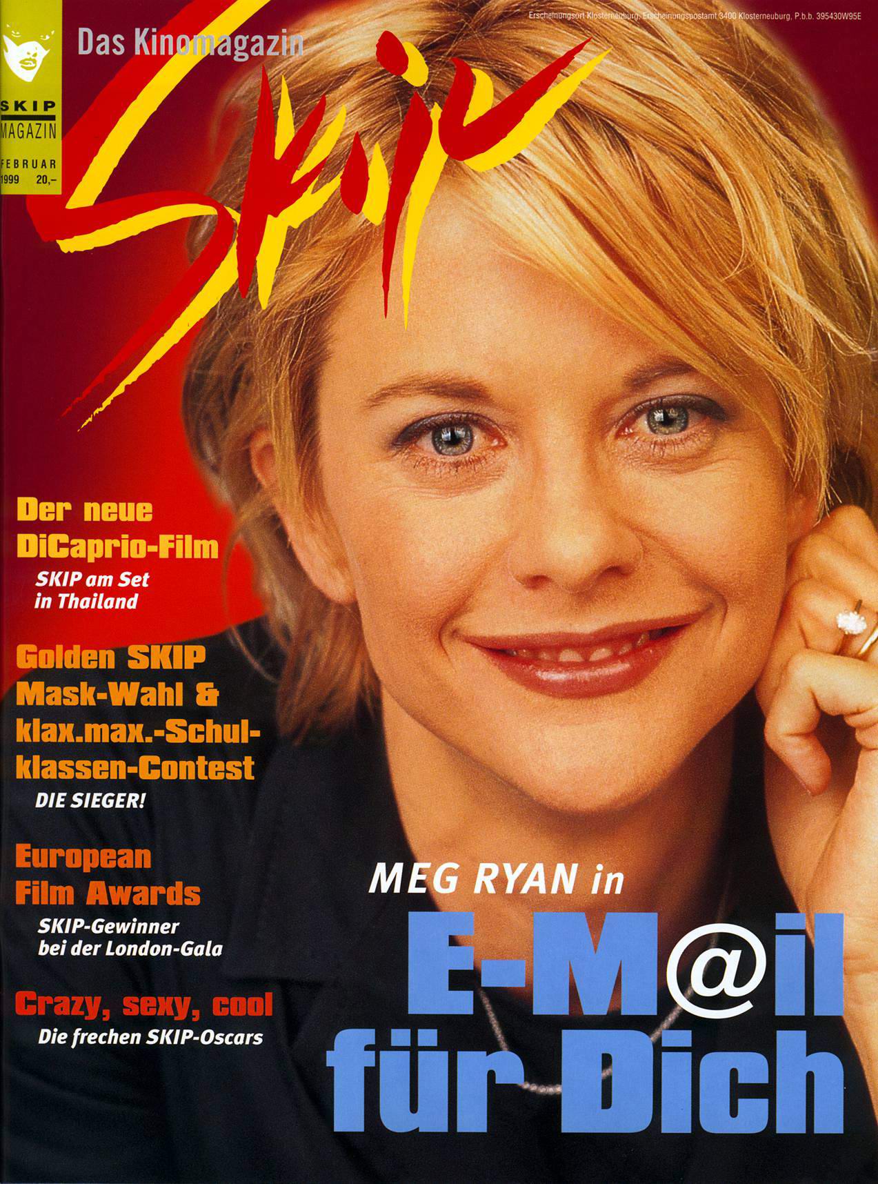 SKIP magazine side cover  February 1999