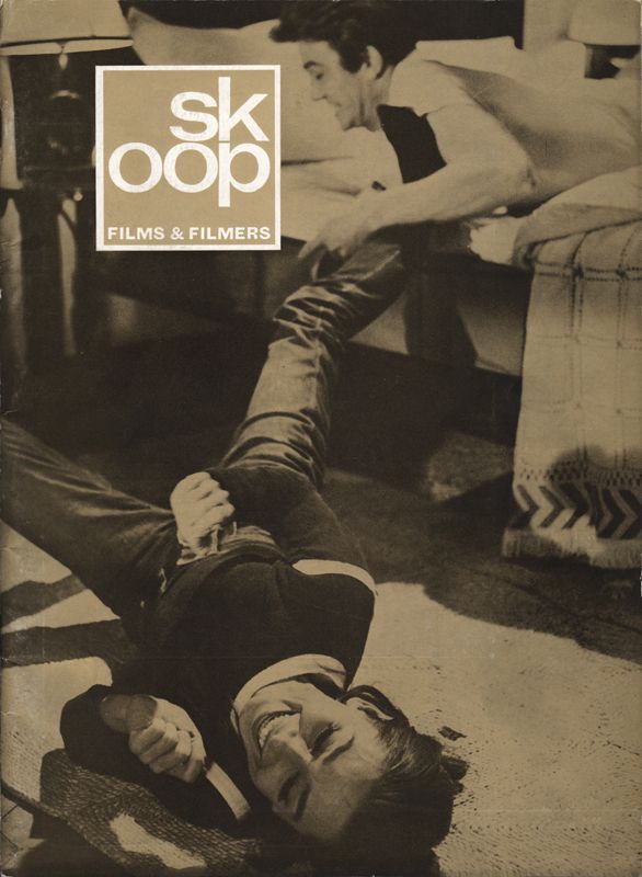 SKOOP magazine side cover  Vol 4 # 4 January 1967