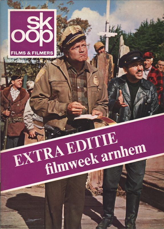 SKOOP magazine side cover  Vol 4 # 8 June 1967