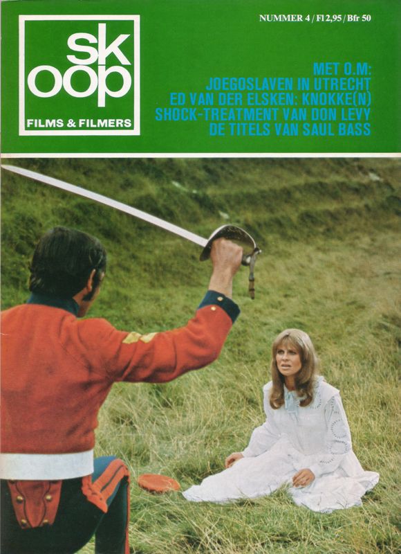 SKOOP magazine side cover  Vol 5 # 4 March 1968