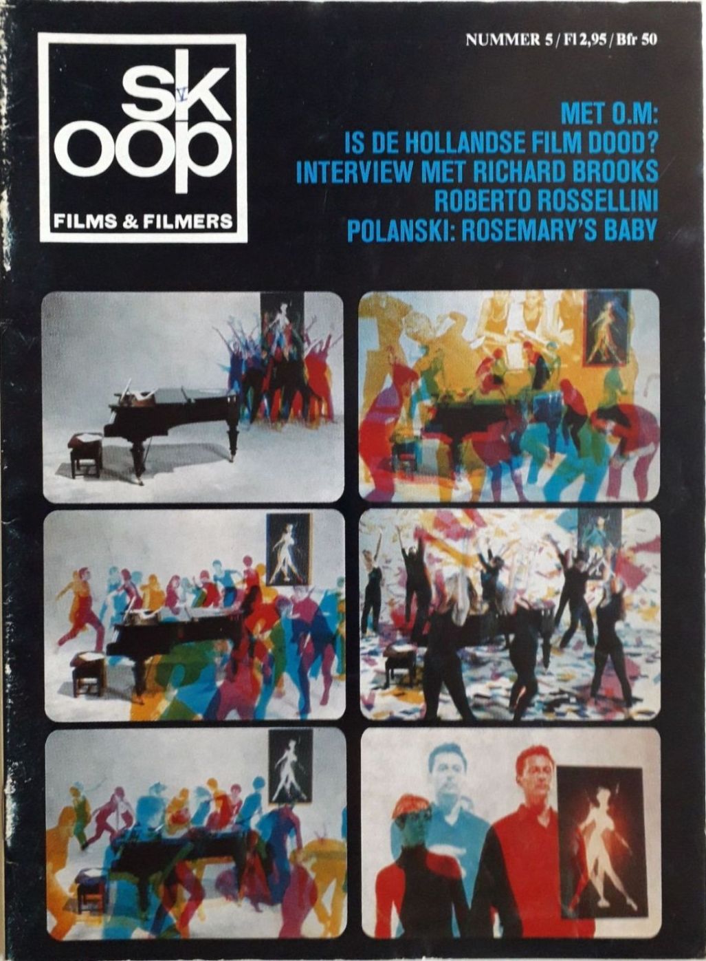 SKOOP magazine side cover  Vol 5 # 5 June 1968