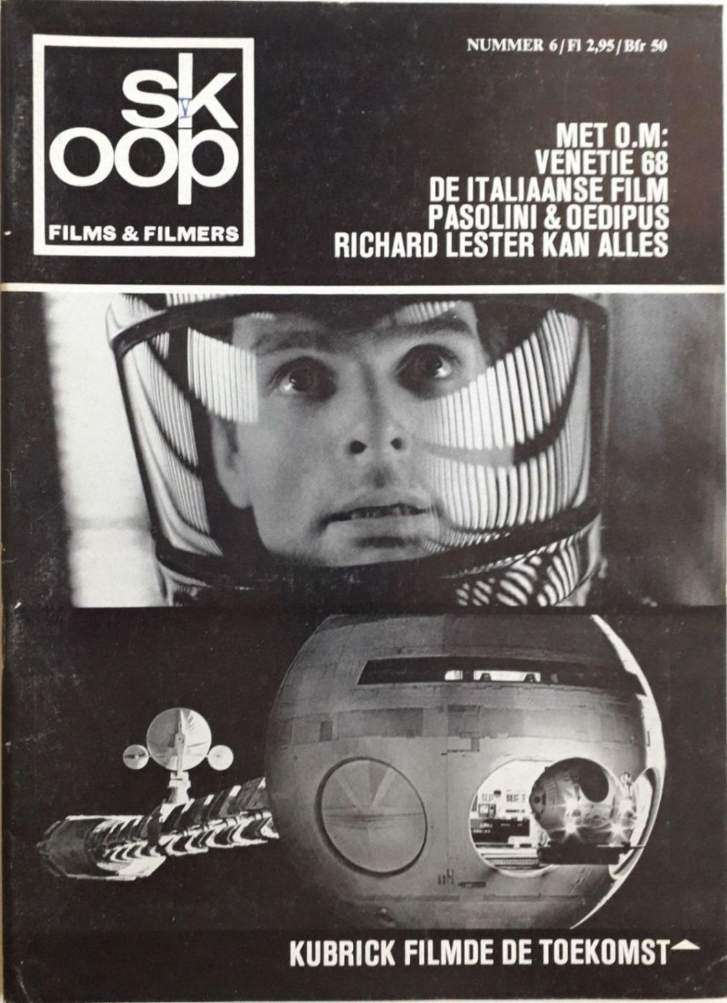 SKOOP magazine side cover  Vol 5 # 6 November 1968