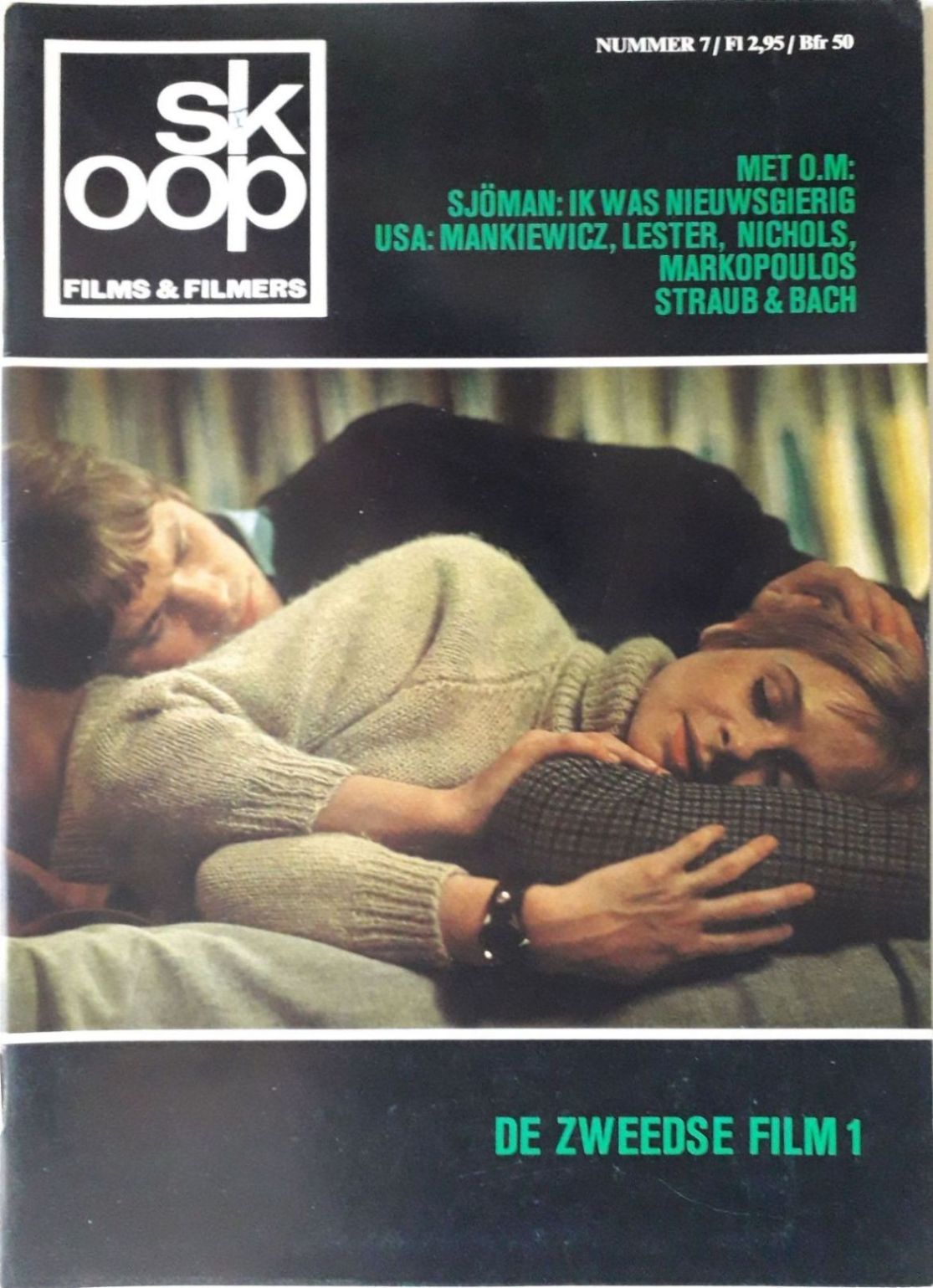 SKOOP magazine side cover  Vol 5 # 7 December 1968