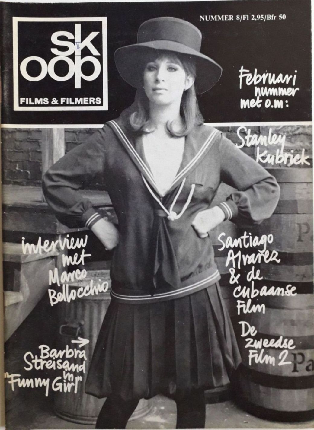 SKOOP magazine side cover  Vol 5 # 8 January/February 1969