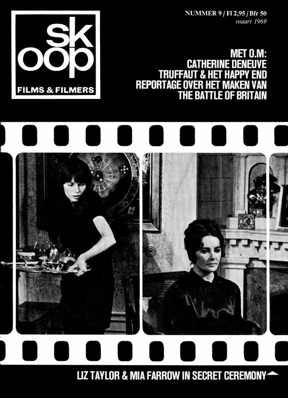SKOOP magazine side cover  Vol 5 # 9 March 1969