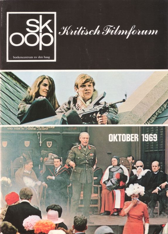 SKOOP magazine side cover  Vol 6 # 1 October 1969