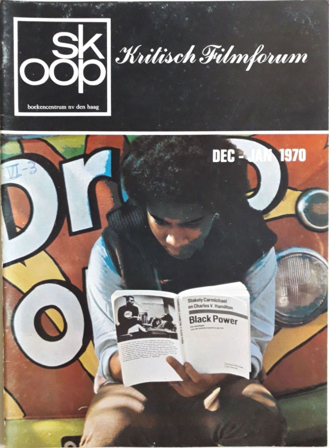 SKOOP magazine side cover  Vol 6 # 3 December/Jan. 1969