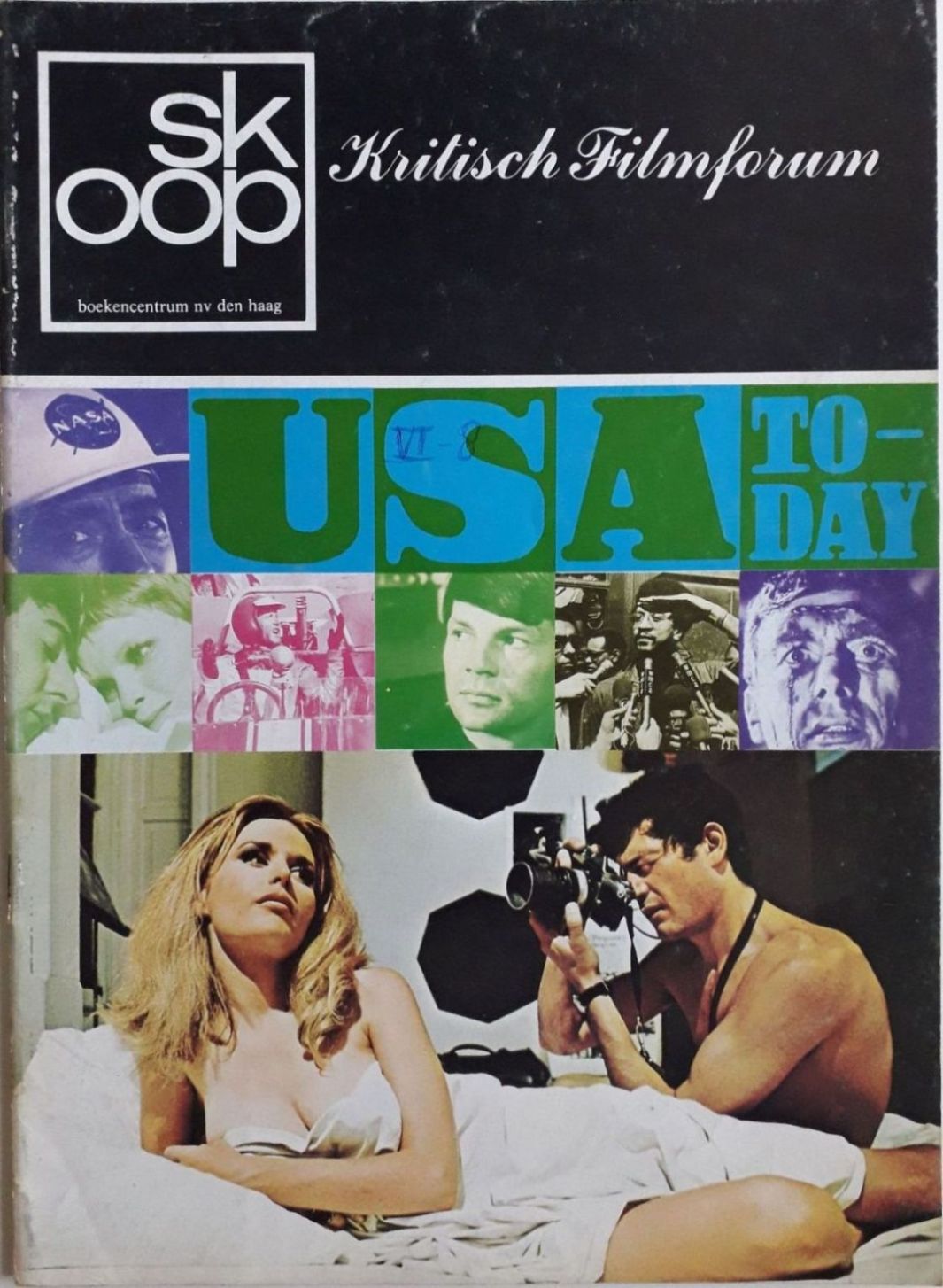 SKOOP magazine side cover  Vol 6 # 8 June/July 1970
