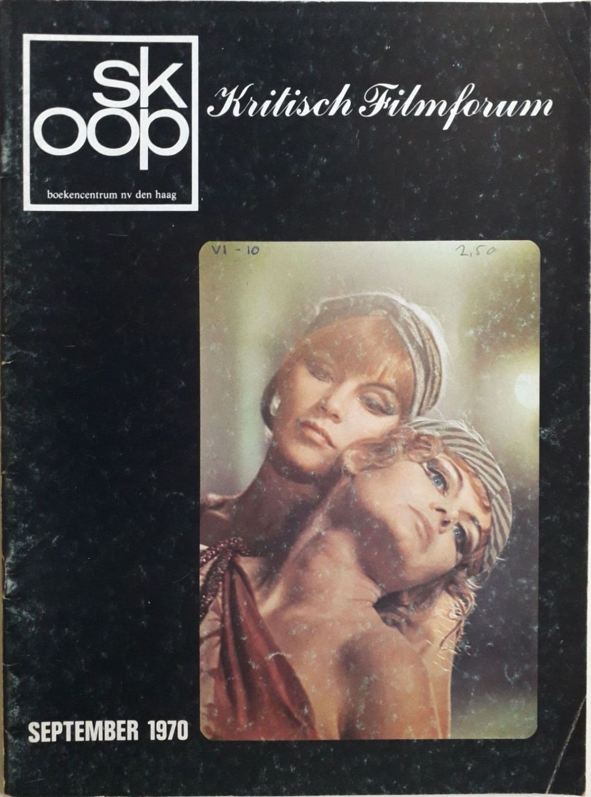 SKOOP magazine side cover  Vol 6 # 10  September/october 1970