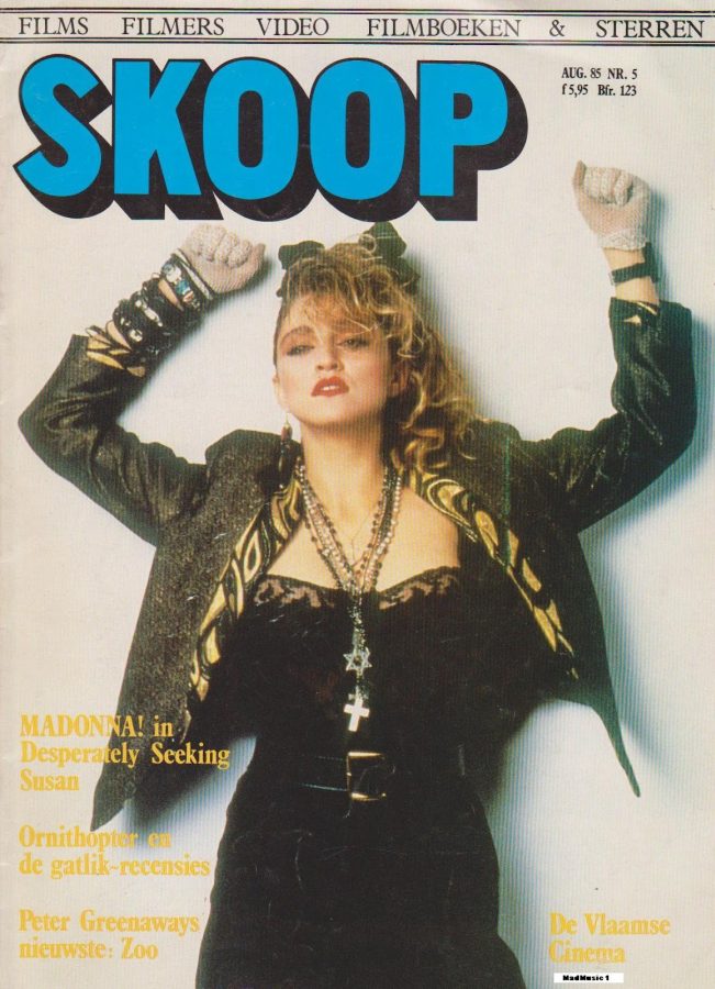 SKOOP magazine side cover  Vol 21 No  5 August 1985
