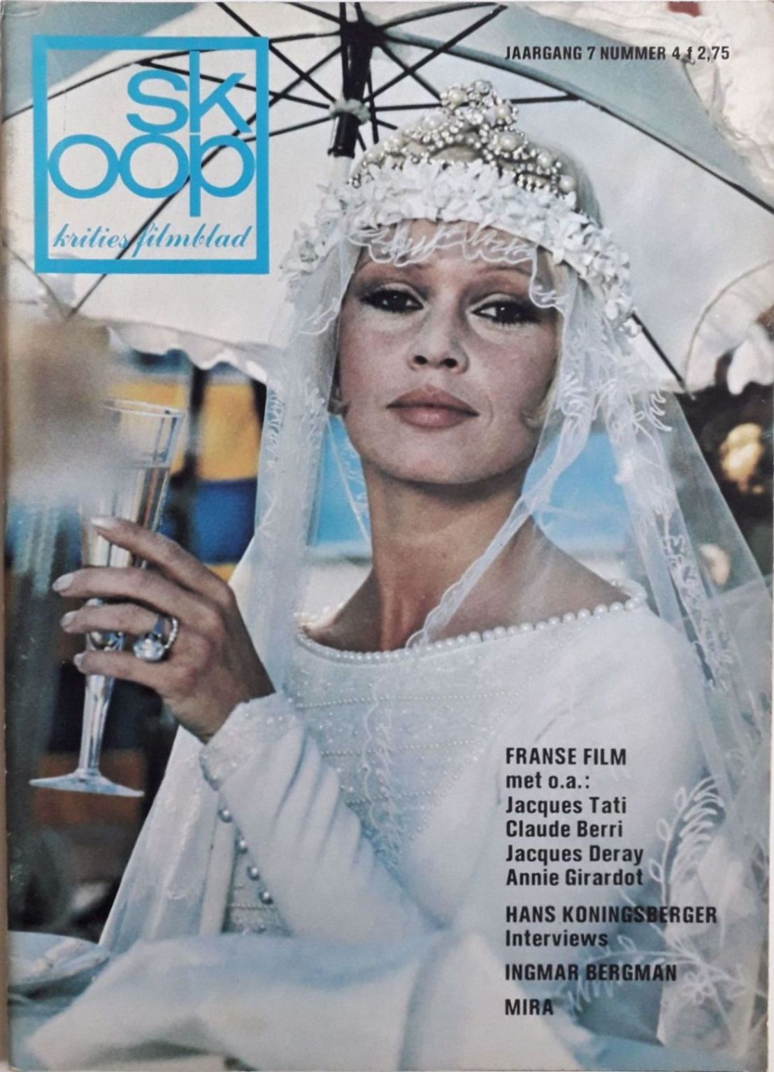SKOOP magazine side cover  Vol 7 No  4  April 1971