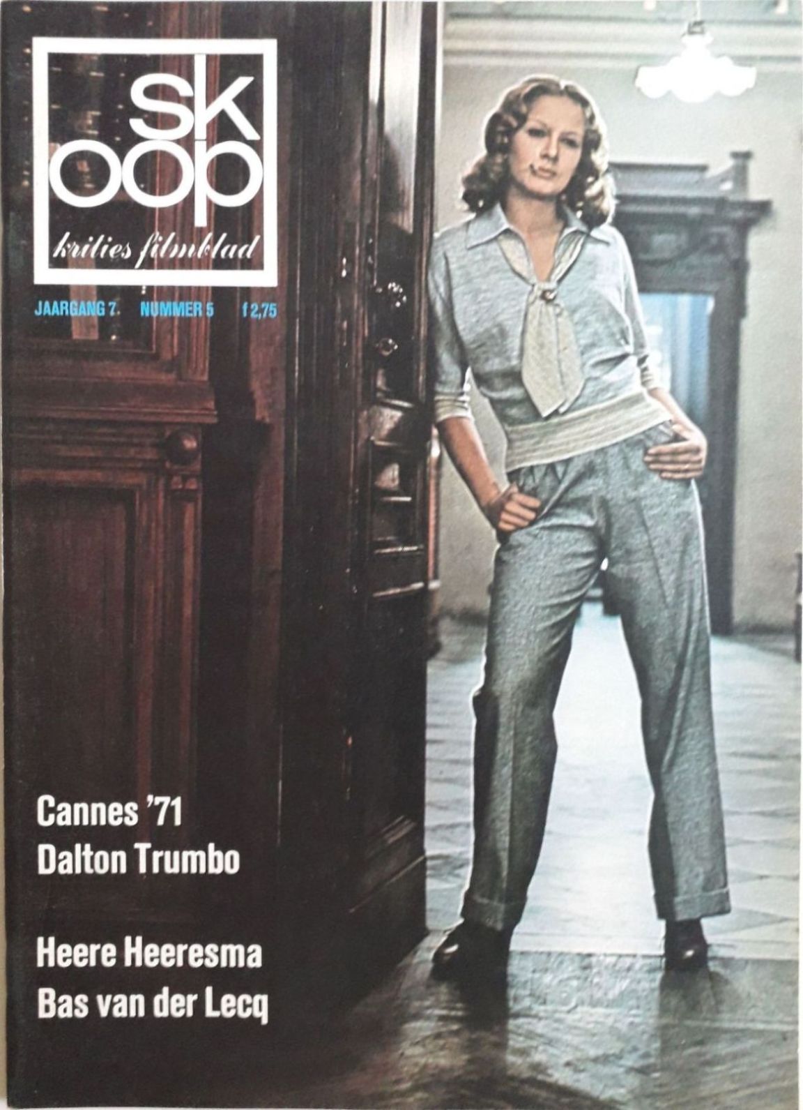 SKOOP magazine side cover  Vol 7 No  5  May 1971