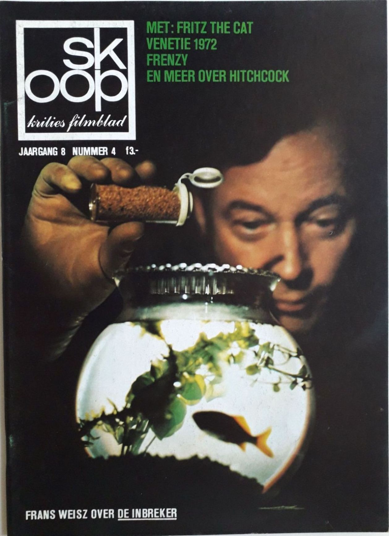 SKOOP magazine side cover  Vol 8 No  4  April 1972