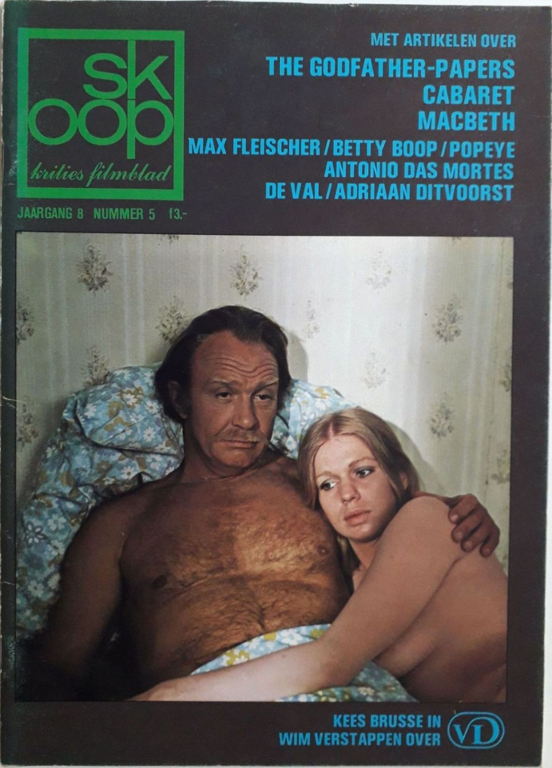 SKOOP magazine side cover  Vol 8 No  5  May 1972