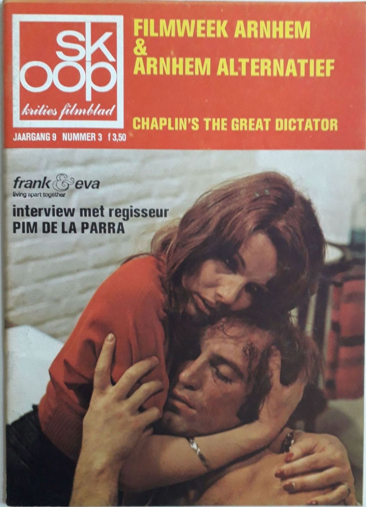 SKOOP magazine side cover  Vol 9 No  3  August 1973