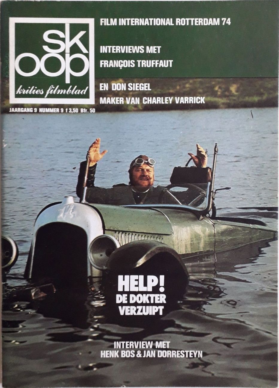 SKOOP magazine side cover  Vol 9 No  9  February 1974