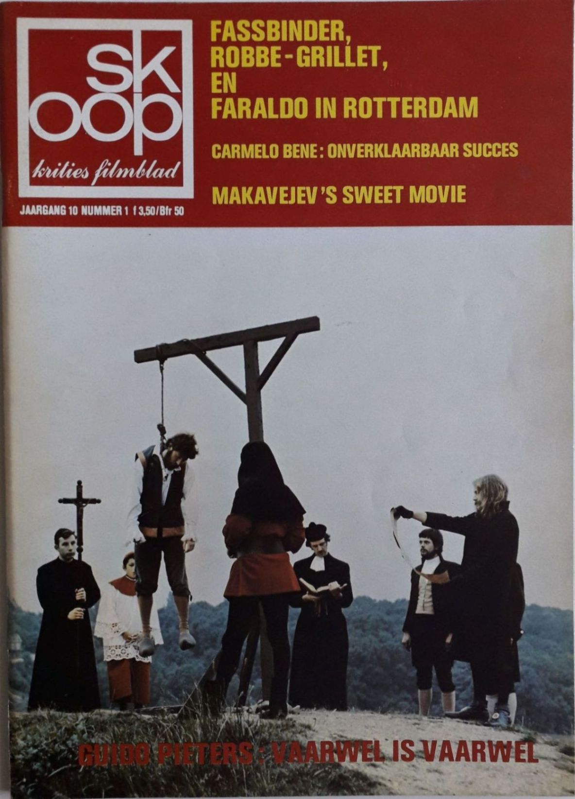 SKOOP magazine side cover  Vol 10 No  1  April 1974