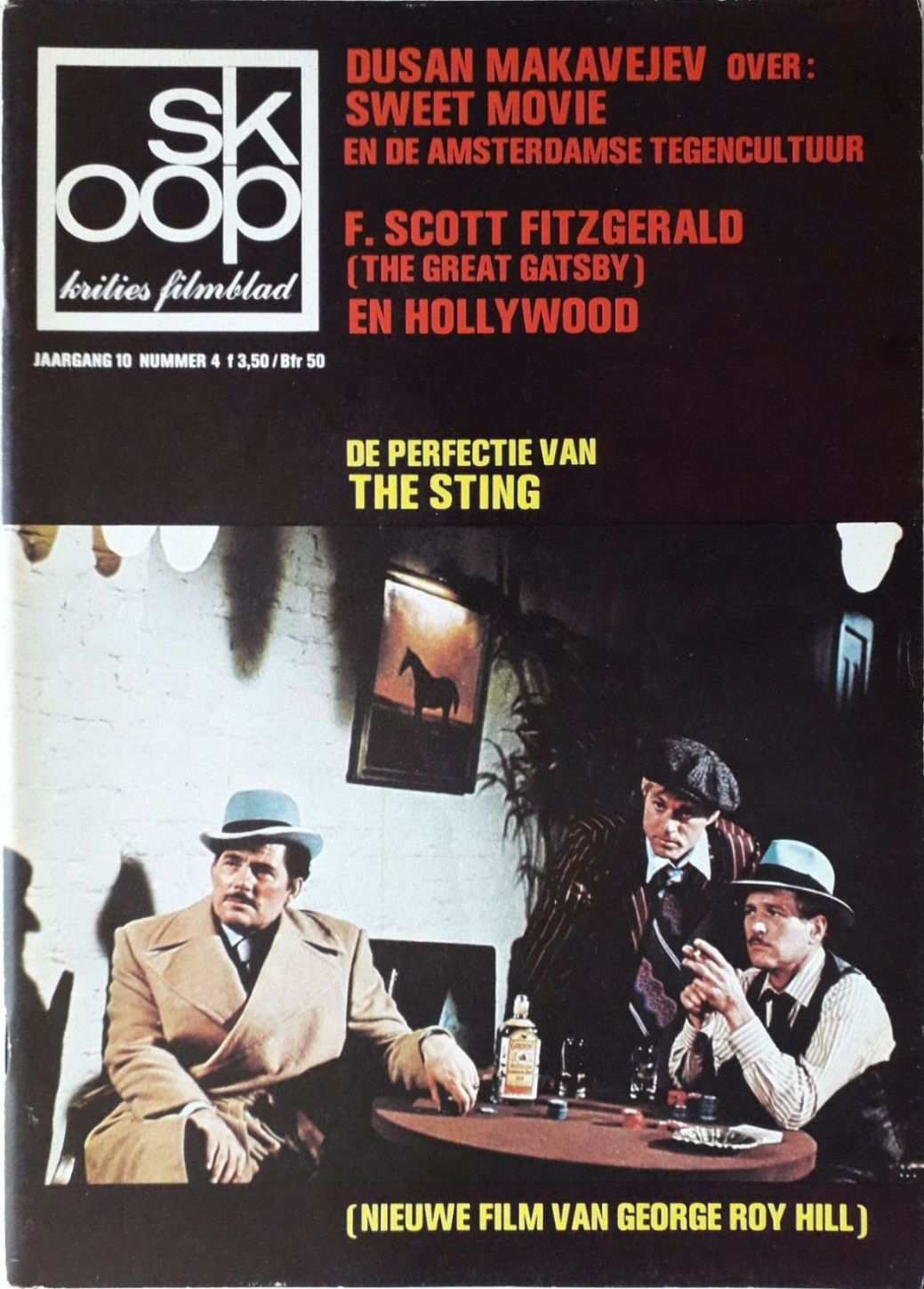 SKOOP magazine side cover  Vol 10 No  4  July 1974