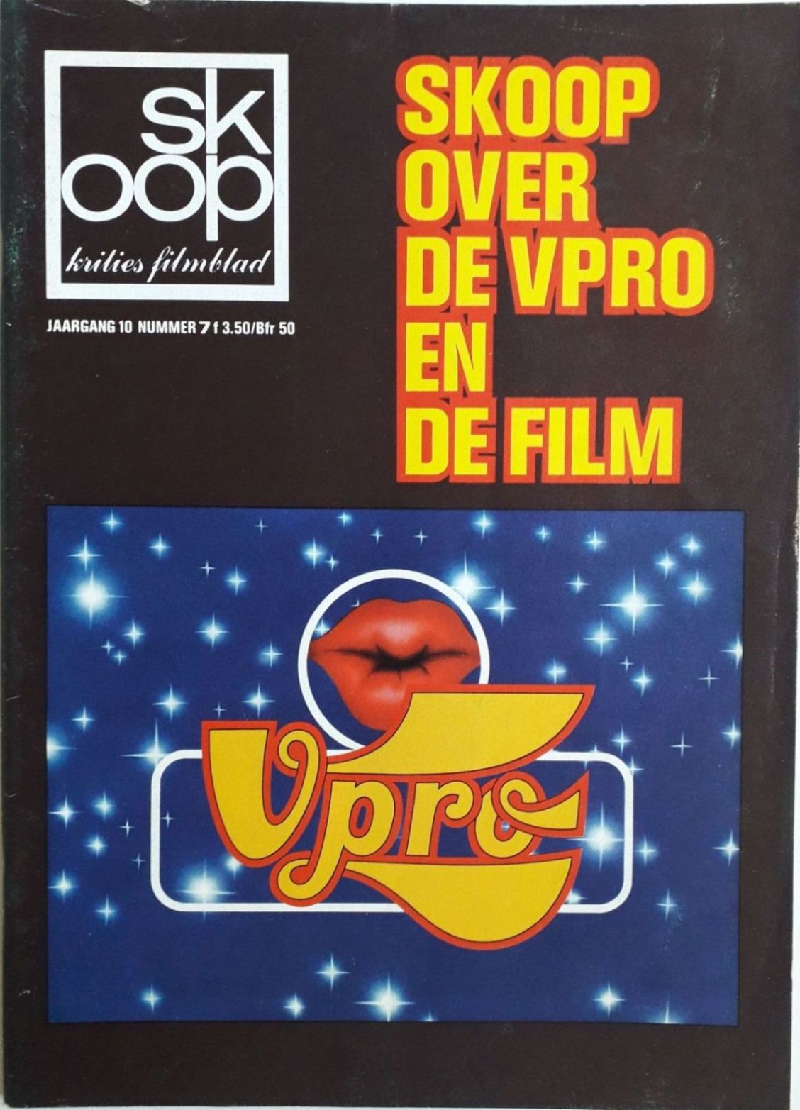 SKOOP magazine side cover  Vol 10 No  7  October 1974