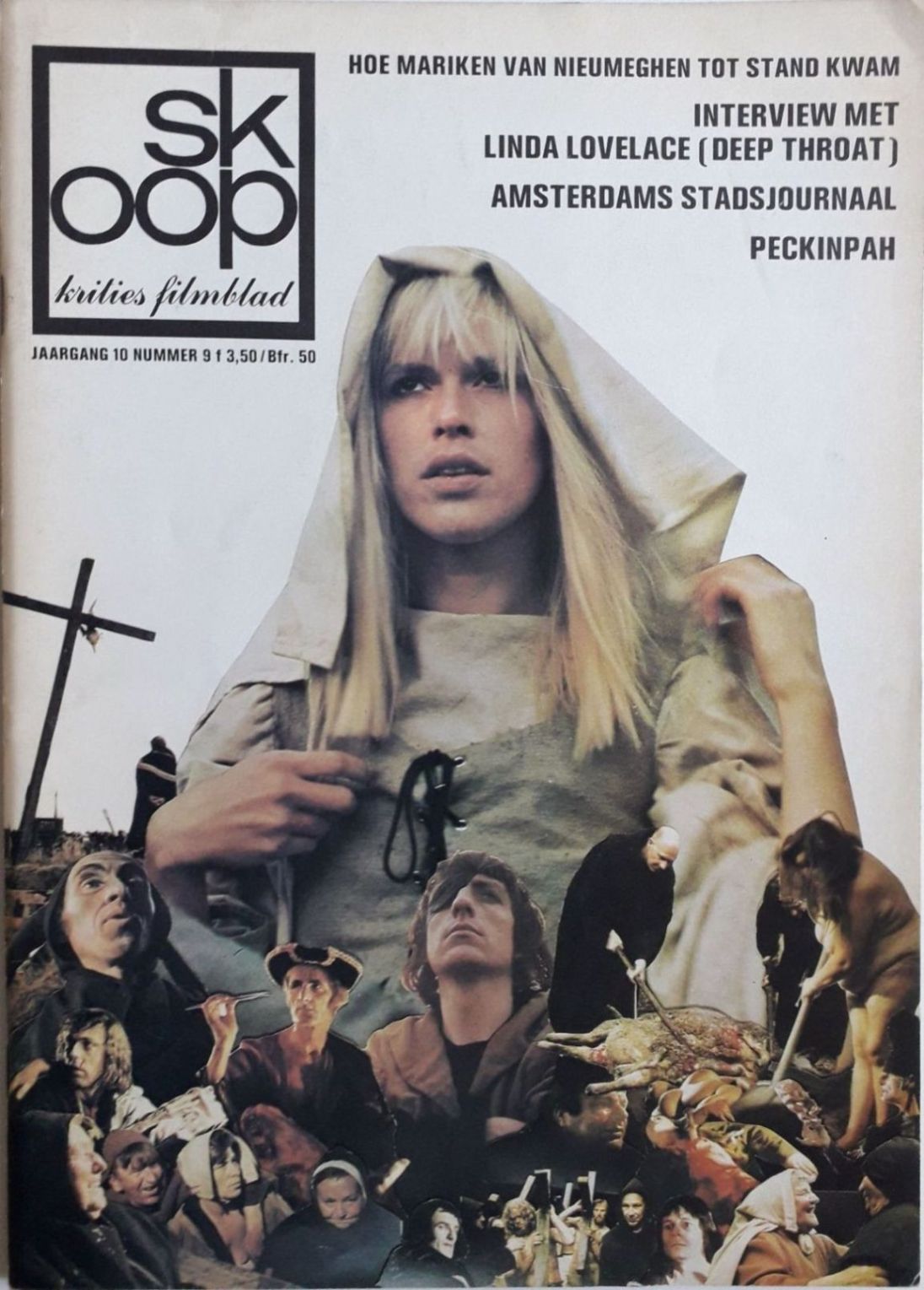 SKOOP magazine side cover  Vol 10 No  9  December 1974
