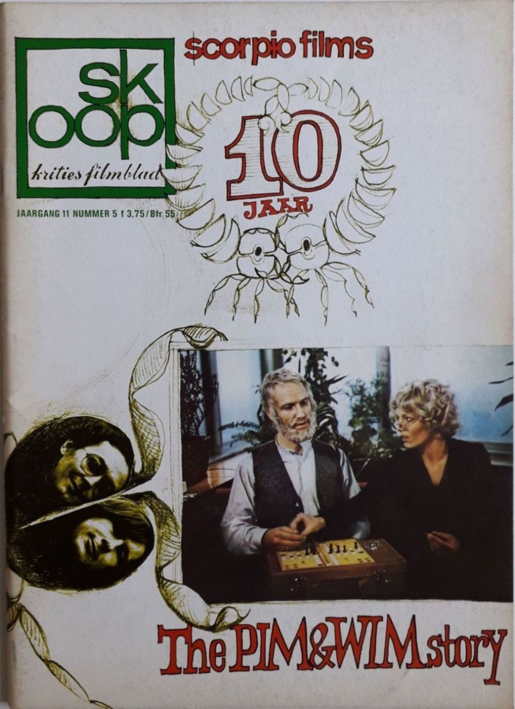 SKOOP magazine side cover  Vol 11 No  5  June 1975