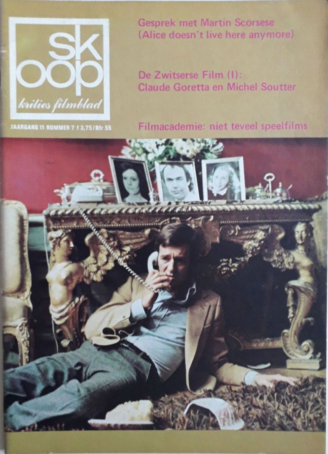 SKOOP magazine side cover  Vol 11 No  7  August 1975