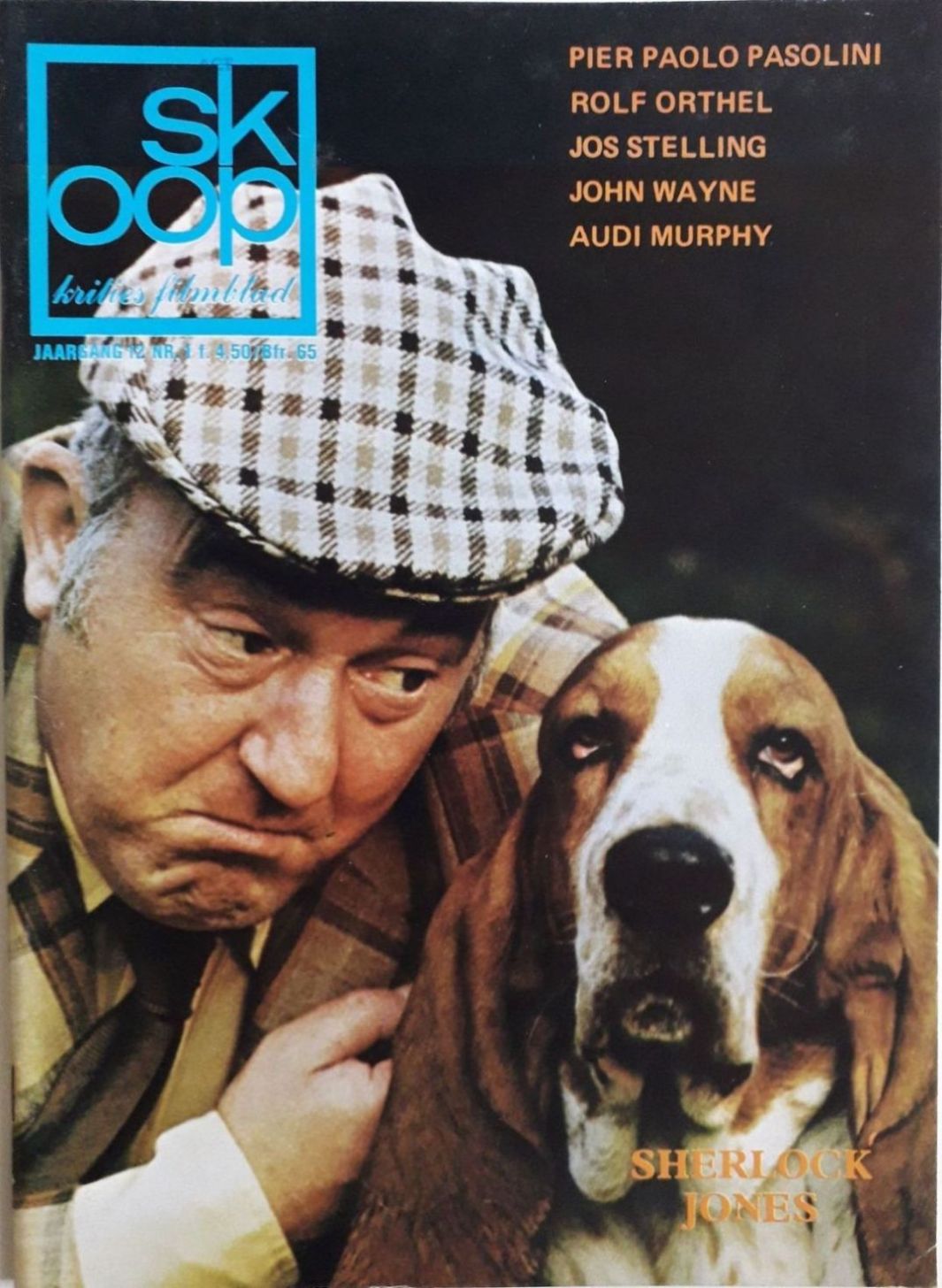 SKOOP magazine side cover  Vol 12 No  1  January 1976
