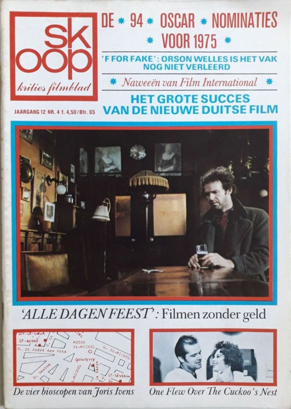 SKOOP magazine side cover  Vol 12 No  4  April 1976