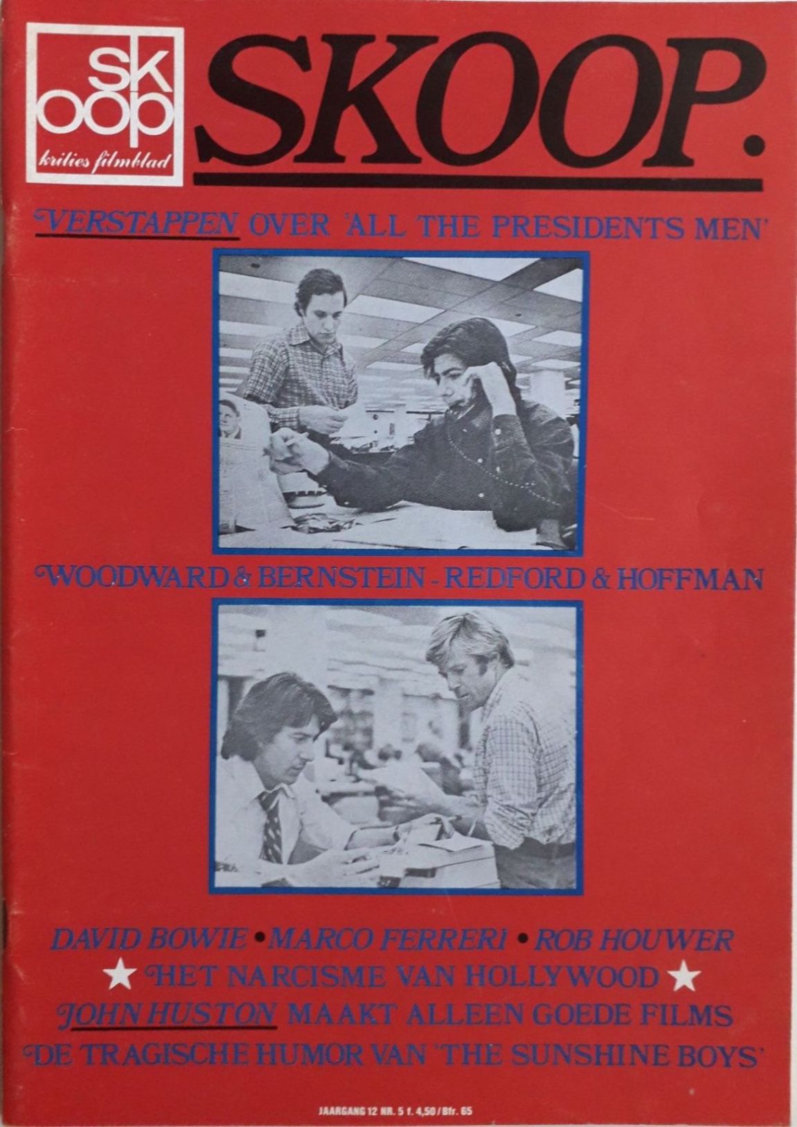 SKOOP magazine side cover  Vol 12 No  5  May 1976
