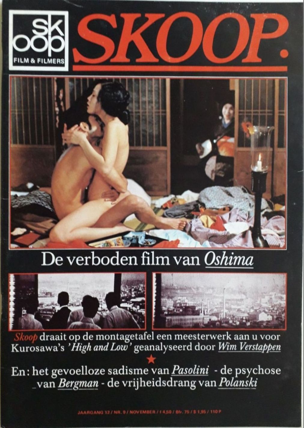 SKOOP magazine side cover  Vol 12 No  9  November 1976