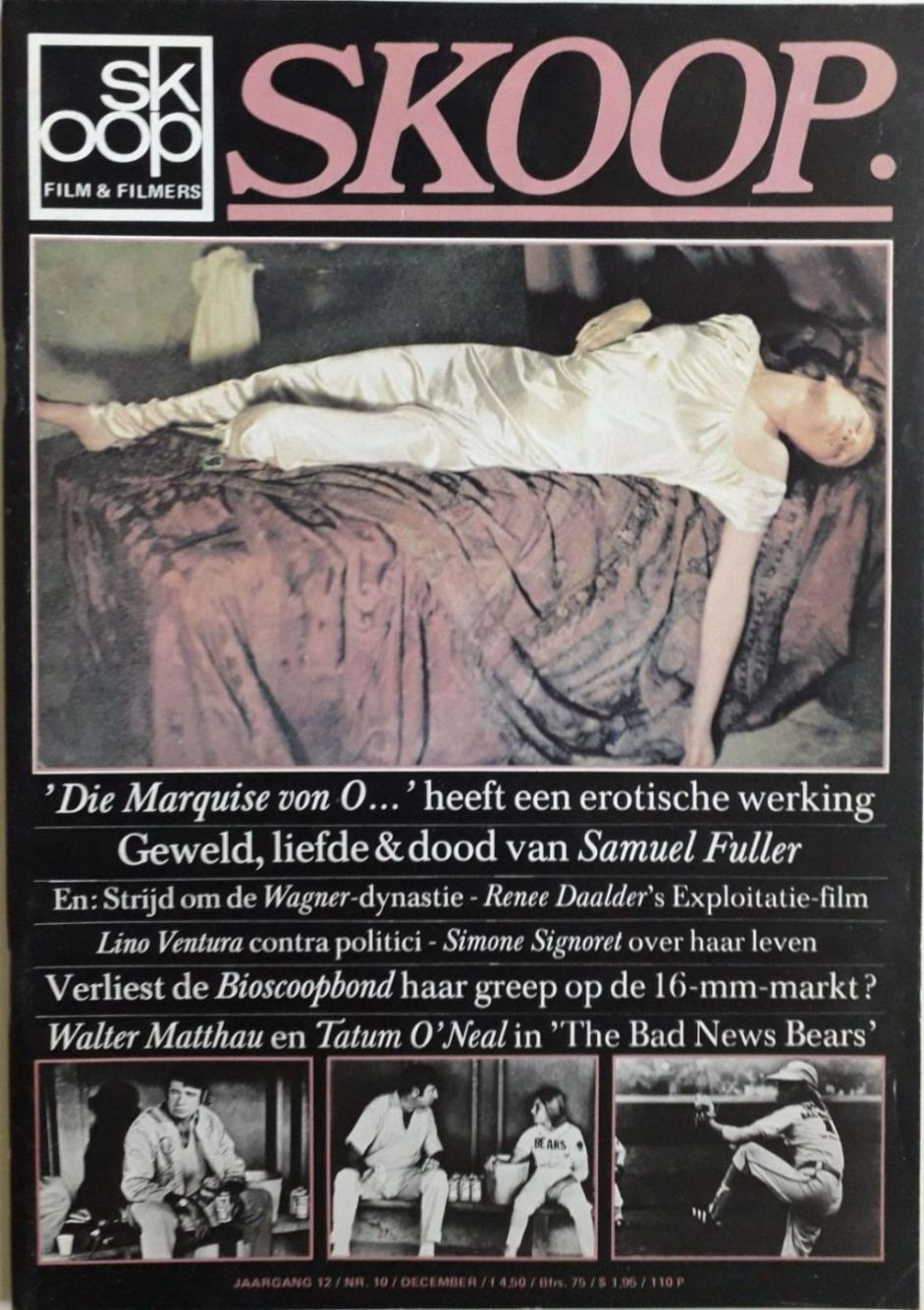 SKOOP magazine side cover  Vol 12 No  10  December 1976